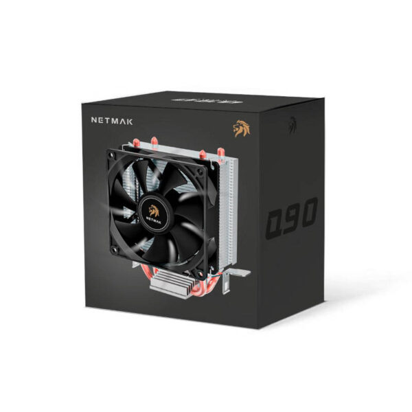 Cooler para computadora Netmak NM-Q90 90x90x25mm - caja Cooler para computadora Netmak NM-Q90 90x90x25mm - caja