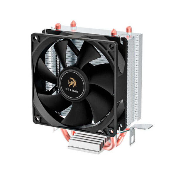 Cooler para computadora Netmak NM-Q90 90x90x25mm - vista lateral derecha Cooler para computadora Netmak NM-Q90 90x90x25mm - vista lateral derecha