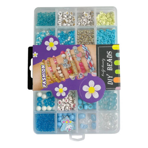 Kit de creación de pulseras DIY Beads - vista de caja cerrada