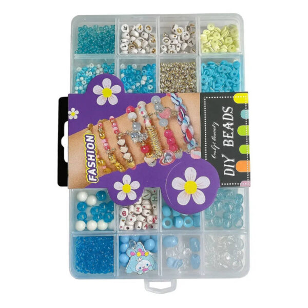 Kit de creación de pulseras DIY Beads - vista de caja cerrada