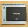 Kit de montaje para SSD 2.5'' a bahía de 3.5'' - ejemplo en uso