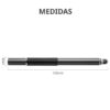 Lápiz óptico capacitivo de metal doble punta - características