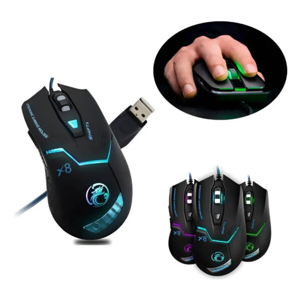 Mouse gamer Jiexin X8