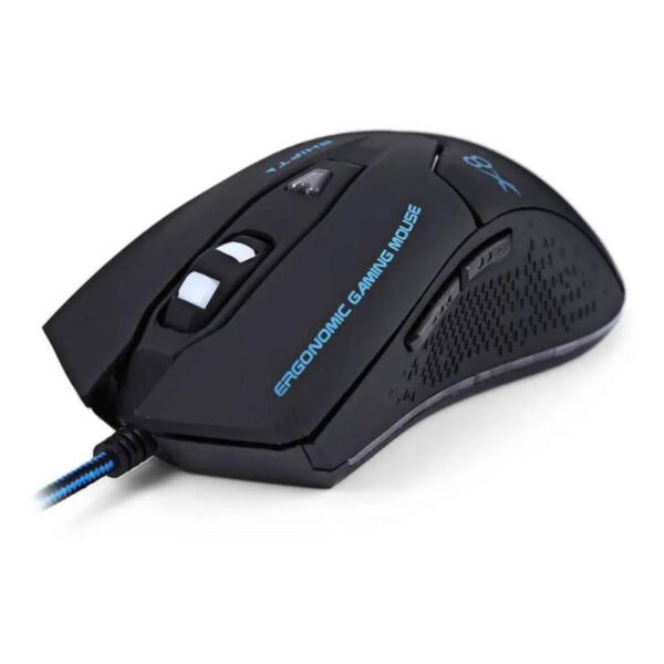 Mouse gamer Jiexin X8 - vista de la rueda