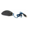 Mouse gamer Jiexin X8 - vista del cable en detalle