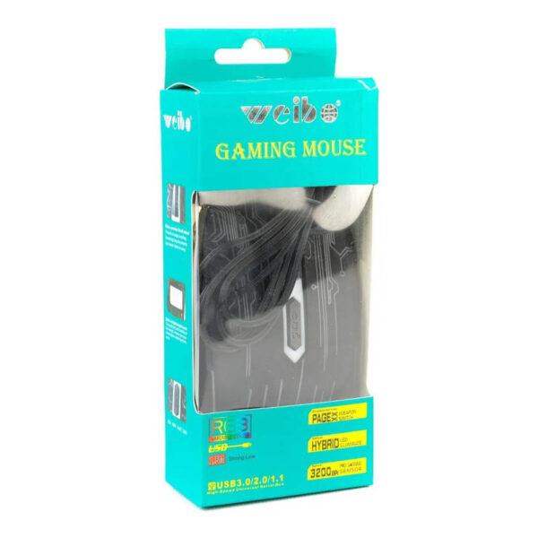 Mouse gamer Weibo - caja