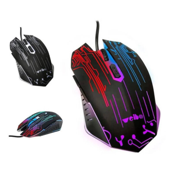 Mouse gamer Weibo - presentación del producto