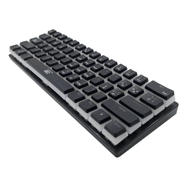Teclado mecánico GTC KGG-013 - vista de lado derecho Teclado mecánico GTC KGG-013 - vista de lado derecho
