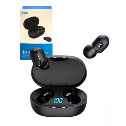 Auriculares inalámbricos Mipods E6S con estuche de carga