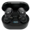 Auriculares inalámbricos Mipods E6S con estuche de carga - vista de frente