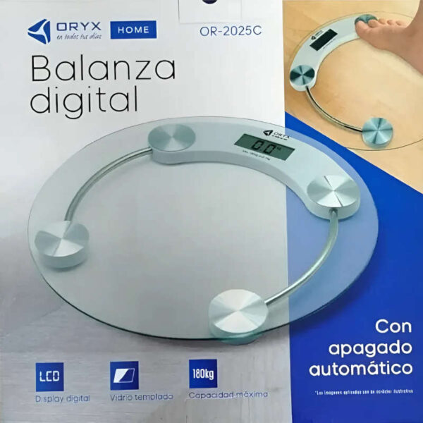 Balanza de baño digital Oryx OR-2025C - caja