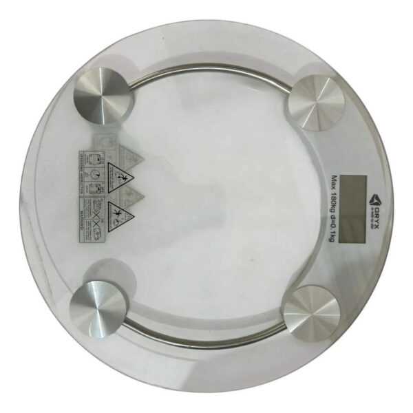 Balanza de baño digital Oryx OR-2025C - vista superior - producto apagado