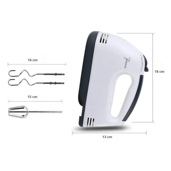 Batidora eléctrica de mano HE-133 - dimensiones