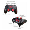 Joystick Bluetooth para celular y para PC X3 - detalle de los botones