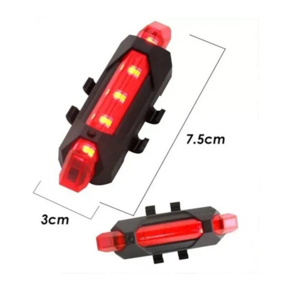 Luz para bicicleta recargable DC-918