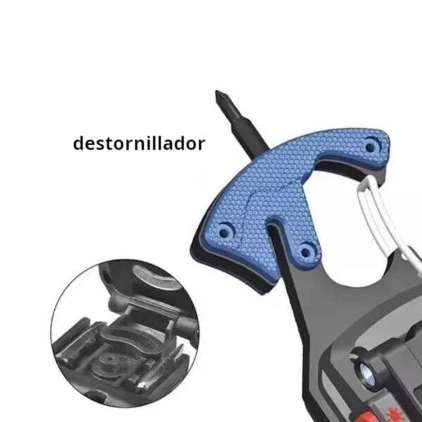 Mini linterna LED multifunción recargable W5147 - destornillador Mini linterna LED multifunción recargable W5147 - destornillador