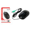 Mouse Genius DX-110 PS2 con cable - caja y mouse