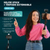 Palo para selfie + trípode con control bluetooth Only MODO-026 - características