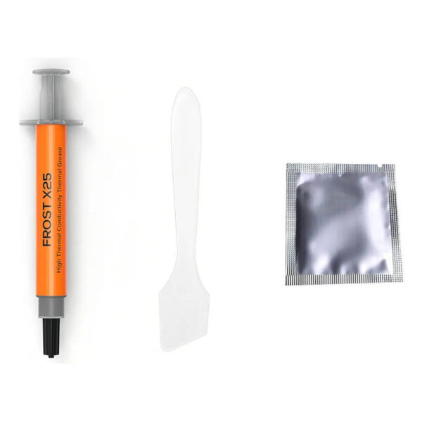 Pasta térmica Id-Cooling Frost X25 4g - aplicador y paño de limpieza