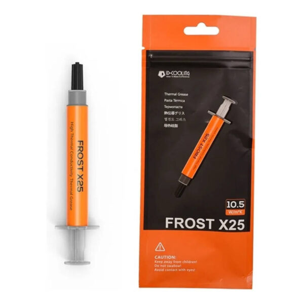 Pasta térmica Id-Cooling Frost X25 4g - jeringa y blíster