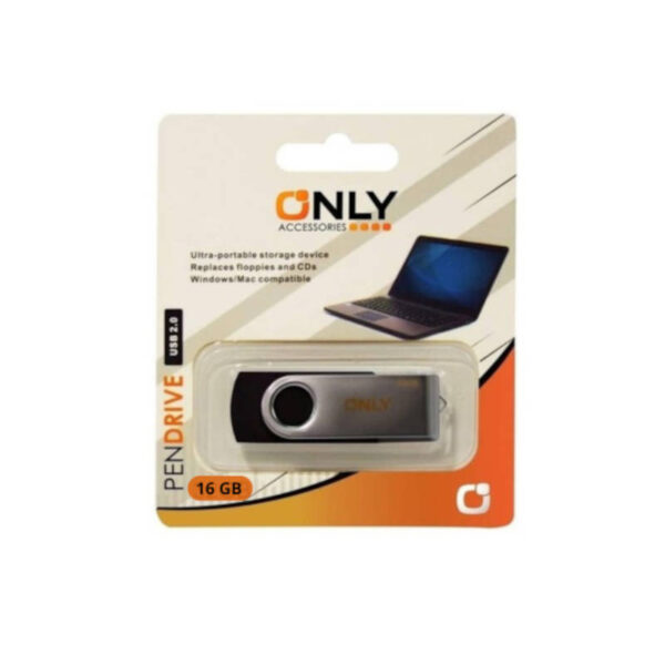 Pendrive 16GB USB 2.0 Only MOD1185 - blister Pendrive 16GB USB 2.0 Only MOD1185 - blister