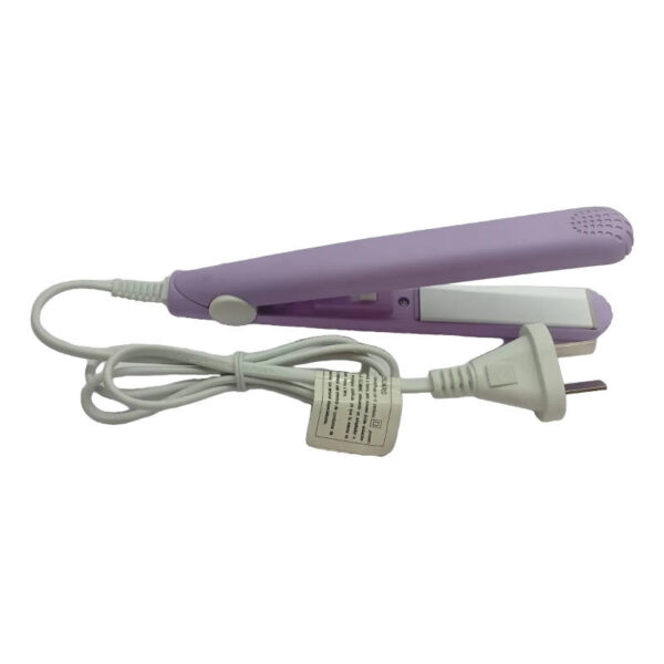 Planchita de pelo flequillera Make Time - plancha vista lateral