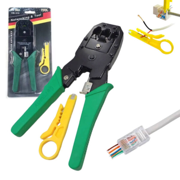 Set para armado de cables de red Ou Bao OB-315