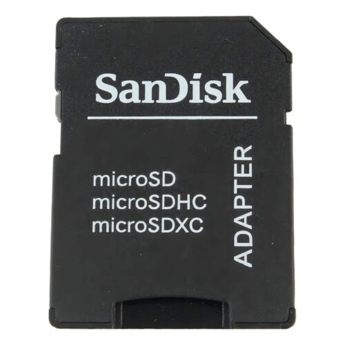 Adaptador microSD a SD Sandisk - parte gris