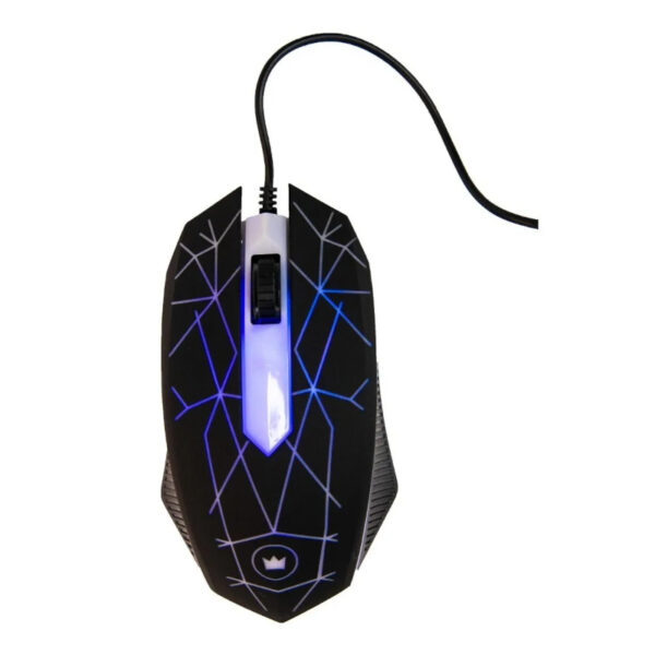 Combo de mouse y teclado USB retroiluminados TKOT - mouse - vista superior Combo de mouse y teclado USB retroiluminados TKOT - mouse - vista superior