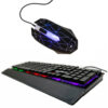 Combo de mouse y teclado USB retroiluminados TKOT - presentación del combo Combo de mouse y teclado USB retroiluminados TKOT - presentación del combo