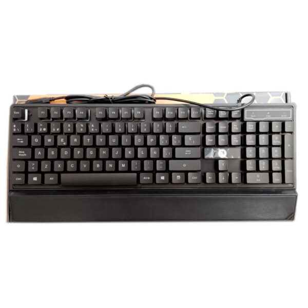 Combo de mouse y teclado USB retroiluminados TKOT - teclado Combo de mouse y teclado USB retroiluminados TKOT - teclado