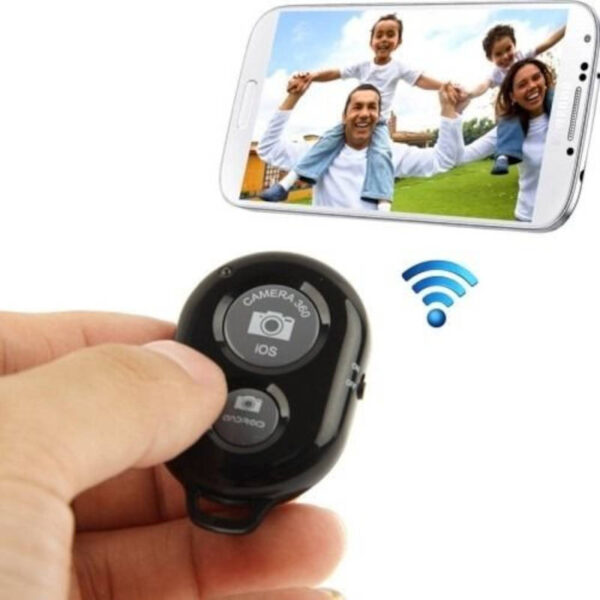 Control disparador de fotos remoto Bluetooth - ejemplo de uso Control disparador de fotos remoto Bluetooth