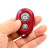 Control disparador de fotos remoto Bluetooth - rojo - tamaño en mano