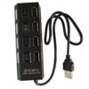 Hub USB 2.0 de 4 puertos con interruptores HUB-4U2.0 - hub Hub USB 2.0 de 4 puertos con interruptores HUB-4U2.0 - hub