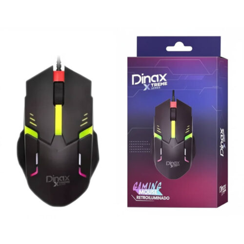 Mouse gamer retroiluminado Dinax DX-MOUX69 - presentación del producto Mouse gamer retroiluminado Dinax DX-MOUX69 - presentación del producto
