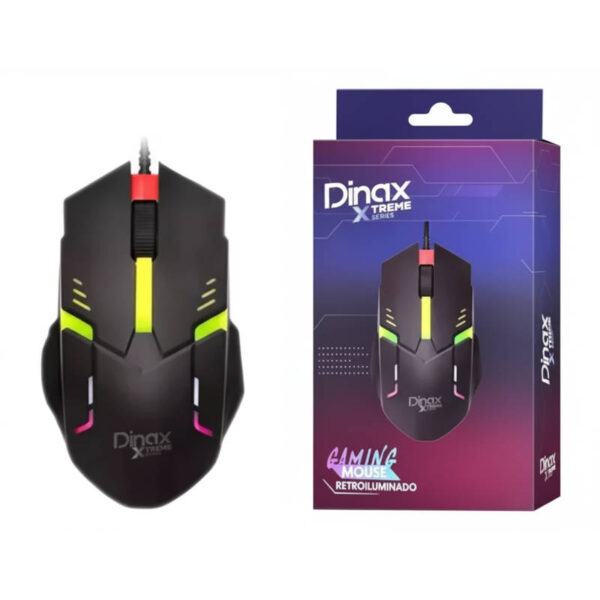 Mouse gamer retroiluminado Dinax DX-MOUX69 - presentación del producto