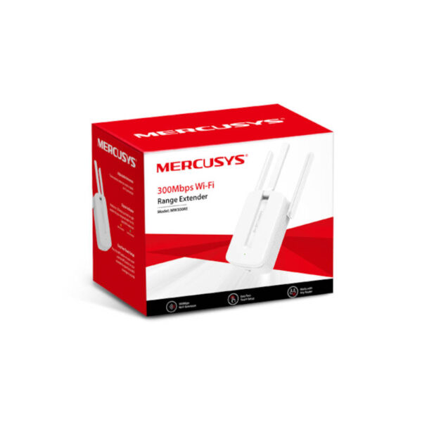 Repetidor amplificador Wifi Mercusys MW300RE - caja Repetidor amplificador Wifi Mercusys MW300RE - caja