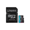 Tarjeta de memoria microSD Kingston Canvas Go Plus 64GB - tarjeta y adaptador Tarjeta de memoria microSD Kingston Canvas Go Plus 64GB - tarjeta y adaptador