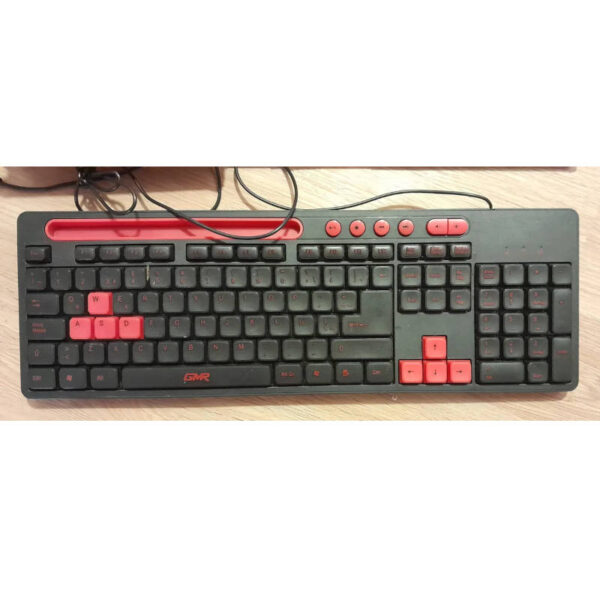 Teclado gamer USB Multilaser GK-120 - foto del teclado en español Teclado gamer USB Multilaser GK-120 - foto del teclado en español