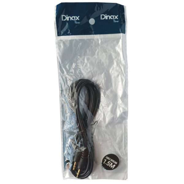 Cable auxiliar 1.5 metros Dinax DX-CABSPE15 - bolsa Cable auxiliar 1.5 metros Dinax DX-CABSPE15 - bolsa