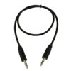 Cable auxiliar miniplug 3.5mm 50cm - cable extendido Cable auxiliar miniplug 3.5mm 50cm - cable extendido