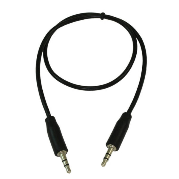 Cable auxiliar miniplug 3.5mm 50cm - cable extendido Cable auxiliar miniplug 3.5mm 50cm - cable extendido