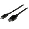 Cable micro USB a HDMI 1 metro - extremos Cable micro USB a HDMI 1 metro