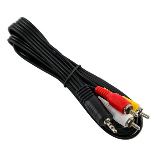 Cable miniplug 3.5mm a 3 RCA 1.2 metros Feimasi Cable miniplug 3.5mm a 3 RCA 1.2 metros Feimasi