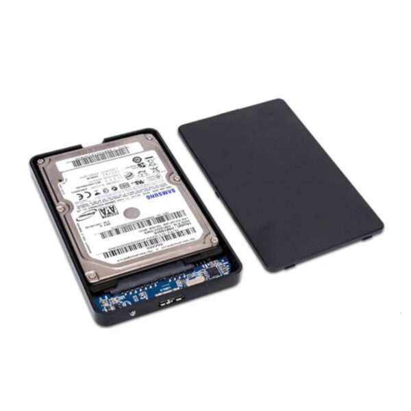 Carry Disk 2.5'' USB 3.0 Altanet - carry disk abierto con disco colocado Carry Disk 2.5'' USB 3.0 Altanet
