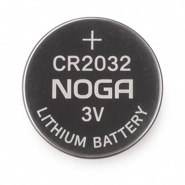 Pila CR2032 Noga - pila vista superior Pila CR2032 Noga - pila vista superior