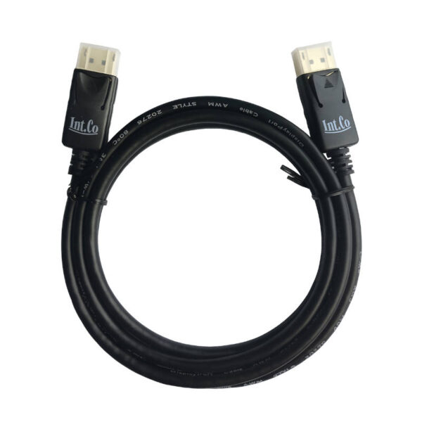 Cable Displayport M a Displayport M 1.8 metros 1080p Int.Co - cable Cable Displayport M a Displayport M 1.8 metros 1080p Int.Co - cable