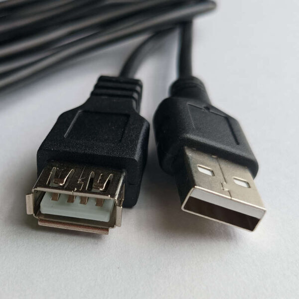 Cable alargue USB 2.0 1.5 metros Int.Co - puntas Cable alargue USB 2.0 1.5 metros Int.Co - puntas