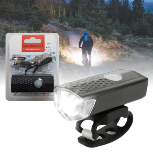 Luz frontal para bicicleta recargable JK-7188