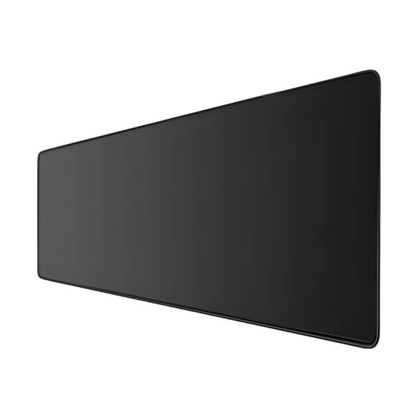 Mouse pad gamer negro liso 80x30x0.2cm JNG - presentación del producto Mouse pad gamer negro liso 80x30x0.2cm JNG - presentación del producto